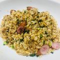 kazue52's cooksnap of when they made ラーメンスープで残り物パラパラチャーハン.