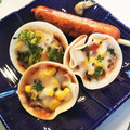 なるみじゅ's cooksnap of when they made たこ焼き器de♪しゅうまいの皮ピザ～♥❤.