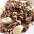 くろまめとしらこ's cooksnap of when they made 豚肉＆しめじ＆長ネギ✿にんにくマヨ炒め♡.