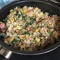 hide7317's cooksnap of when they made 【簡単10分】シンプルレタスチャーハン.