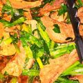 YUZUMARU1's cooksnap of when they made 簡単★焼肉のたれでレバニラ炒め.