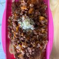 かよっく114's cooksnap of when they made なすたっぷり！大豆のお肉のボロネーゼ.