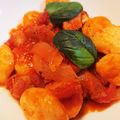 ぱと0216's cooksnap of when they made 手作りニョッキのセミドライトマトソース.