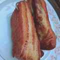 さくららっち's cooksnap of when they made 塩抜もソミュール液漬もなしの燻製ベーコン.