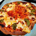 のんこ818's cooksnap of when they made 生地から手作り♥パパも絶賛♥激ウマピザ♥.