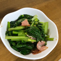borsch's cooksnap of when they made 小松菜の中華炒め.