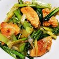 クックY08S17☆'s cooksnap of when they made 鮭と小松菜の中華炒め.