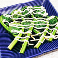 ターぽん's cooksnap of when they made こごみのおひたし⭐めんつゆマヨ.