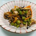 めろ♩'s cooksnap of when they made 麺つゆで簡単に。ひじきの煮物.