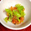 ルぴあ's cooksnap of when they made セロリ葉キムチ和え.