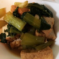 クックみみこ☆'s cooksnap of when they made 簡単ごま油とめんつゆ！小松菜厚揚げ煮浸し.