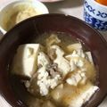 はんぶんこ☆'s cooksnap of when they made ★彡 肉吸い 豚肉と豆腐で肉豆腐 ★彡.