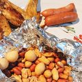 優々ちゃん's cooksnap of when they made アウトドアで簡単★ミックスナッツの燻製.