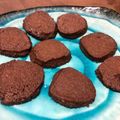 chakiian's cooksnap of when they made 材料4つ。お手軽、生チョコクッキー.
