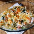 まるまる森's cooksnap of when they made 新玉ねぎとほうれん草のチーズ焼き.