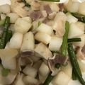 クックL5UGW1☆'s cooksnap of when they made 簡単おつまみ☆大根とにんにくの芽炒め.