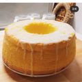mcoco☆'s cooksnap of when they made 米粉でふわふわシフォンケーキ.
