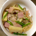クック8YC75O☆'s cooksnap of when they made 【旬菜料理】筍とアスパラのバター炒め.
