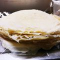 クックMPSQ4U☆'s cooksnap of when they made 玉子焼き器で♪夫が愛する♡ミルクレープ.