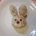 ＴＷＯＨＥＡＲＴＳ's cooksnap of when they made ☆　キャラ弁に　うさぎのふうせん　☆.