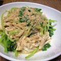ミキニャ's cooksnap of when they made 簡単☆三つ葉とエノキのわさびお浸し.