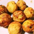 幸せうさぎぃ's cooksnap of when they made 天ぷら粉で★大阪人のたこ焼き.
