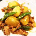 matiyo's cooksnap of when they made 新ジャガと豚肉の照り煮.