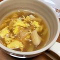 クックDJ8SC6☆'s cooksnap of when they made ＊中華風春雨スープ＊.