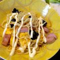 料理に目覚めた高校生's cooksnap of when they made 明太マヨ焼きそば.