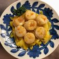 イーちゃん☆'s cooksnap of when they made 基本のホタテのポワレ☆レモンバターソース.