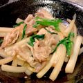 社畜ちゃんくん's cooksnap of when they made 豚肉とニラ大根の味噌炒め.