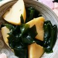 hozunyam's cooksnap of when they made 麵つゆで♪筍とわかめの煮物（若たけ煮）.