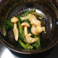 めぇぇこ☆'s cooksnap of when they made 【簡単副菜】小松菜としめじのお浸し.
