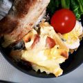 えつおくん's cooksnap of when they made ポテトとソーセージでグラタン風♪.