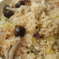 CoffeeCoco's cooksnap of when they made 舞茸とさつまいもの味噌炊き込みご飯.