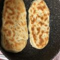 み～ちん☆ミ's cooksnap of when they made カレーのお供に☆発酵なしで超簡単☆ナン.