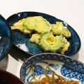 ゆいmaru3's cooksnap of when they made 簡単！サクサク！苦くないゴーヤの天ぷら☆.