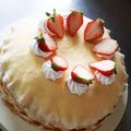 ちょり丸's cooksnap of when they made フルーツたっぷり♪ミルクレープケーキ♡♡.