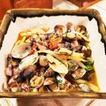 ダッフィーニーうに's cooksnap of when they made あさりとセロリのフライパン蒸し.