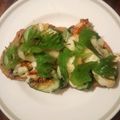 inLondon's cooksnap of when they made 桜えび×胡瓜✡ゴマ塩昆布和トースト.