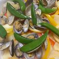 居眠り姫愛's cooksnap of when they made あさりと春野菜のホットサラダ.