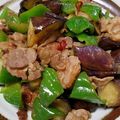 クック3B4H42☆'s cooksnap of when they made 王道！ナスとピーマンの味噌炒め.