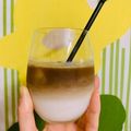 カフェ店員M子's cooksnap of when they made おウチでカフェのアイスラテ♪.