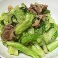 海 砂's cooksnap of when they made 旨塩豚キャベツ☆大葉in.
