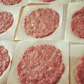 Miwako♬'s cooksnap of when they made 冷凍保存で簡単☆ハンバーガー(パテ).
