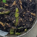 shoebills's cooksnap of when they made ちょっと大人味♪ピーマンのひじき炒め.