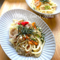 YUH♡ママ's cooksnap of when they made 白だしで簡単味付け！焼きうどん.