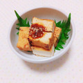 まあまま☆0403's cooksnap of when they made 厚揚げの梅しょうゆ.