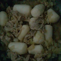 kyokoha's cooksnap of when they made 里芋と豚肉のオイスターソース炒め☆.