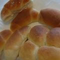 クックGCAE4K☆'s cooksnap of when they made HBで簡単もっちり米粉入りロールパン.